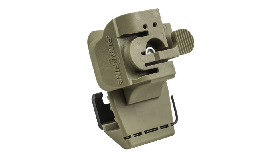 SureFire HL1-D Military Helmet Mount Light, Tan, Yellow-Green/IR/Blinking IR LEDs, HL1-D-TN