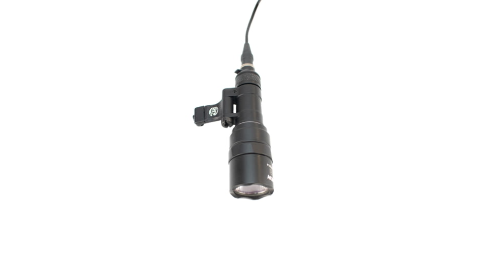 SureFire M340C Mini Scout Light Pro 1 x CR123A LED Compact Weapon Light, 500 Lumens, Swivel, Picatinny, w/ Z68 Click ON/OFF Tailcap, Anodized, Black, M340C-BK-PRO