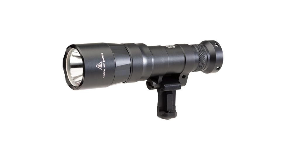 SureFire M340DFT-PRO Turbo Series 18350/123A High Candela 3-Volt Dual Fuel Scout Pro LED Weapon Light, 123A, 550 Lumens, Black, M340DFT-BK-PRO
