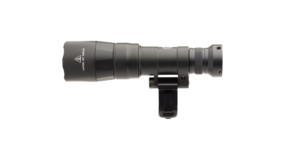 SureFire M340DFT-PRO Turbo Series 18350/123A High Candela 3-Volt Dual Fuel Scout Pro LED Weapon Light, 123A, 550 Lumens, Black, M340DFT-BK-PRO