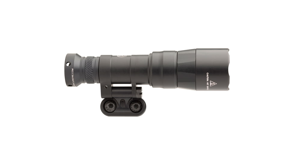 SureFire M340DFT-PRO Turbo Series 18350/123A High Candela 3-Volt Dual Fuel Scout Pro LED Weapon Light, 123A, 550 Lumens, Black, M340DFT-BK-PRO