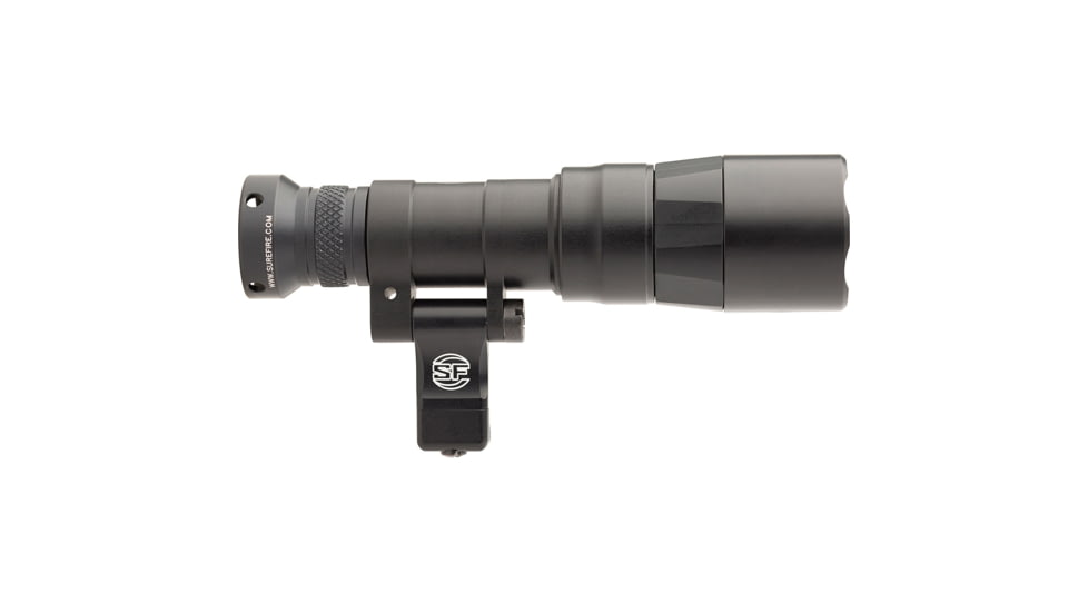 SureFire M340DFT-PRO Turbo Series 18350/123A High Candela 3-Volt Dual Fuel Scout Pro LED Weapon Light, 123A, 550 Lumens, Black, M340DFT-BK-PRO