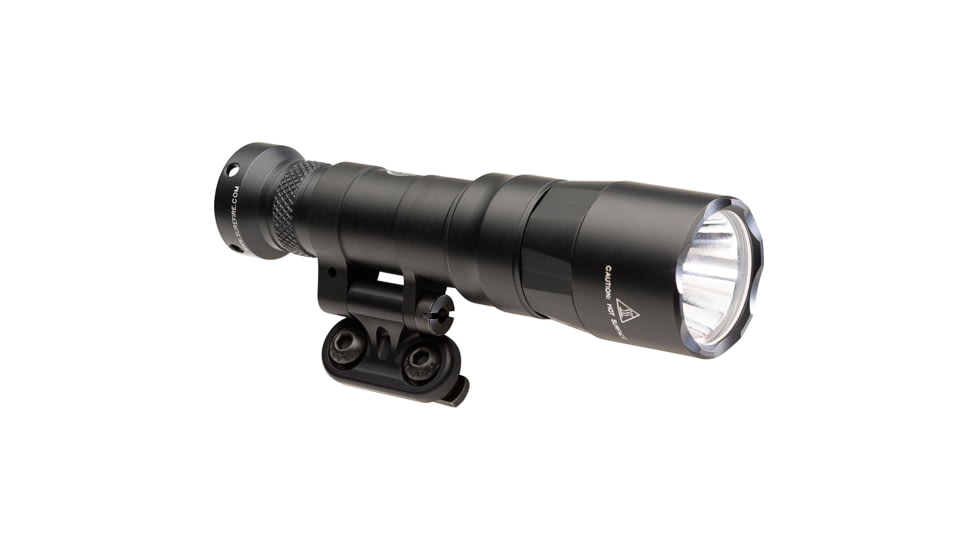 SureFire M340DFT-PRO Turbo Series 18350/123A High Candela 3-Volt Dual Fuel Scout Pro LED Weapon Light, 123A, 550 Lumens, Black, M340DFT-BK-PRO