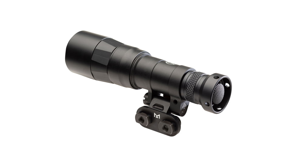 SureFire M340DFT-PRO Turbo Series 18350/123A High Candela 3-Volt Dual Fuel Scout Pro LED Weapon Light, 123A, 550 Lumens, Black, M340DFT-BK-PRO
