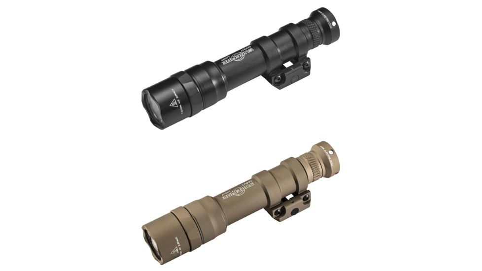 SureFire M600DF Ultra Scout Light Dual Fuel LED Weapon Light, Black, Tan