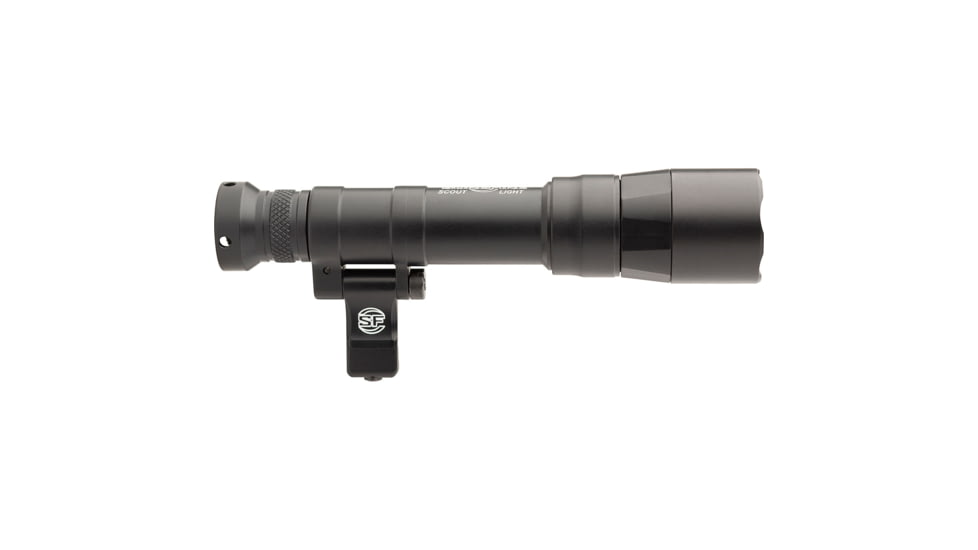 SureFire M640DFT-PRO Turbo Series 18350/123A High Candela 6-Volt Dual Fuel Scout Pro LED Weapon Light, 123A, 550 Lumens, Black, M640DFT-BK-PRO