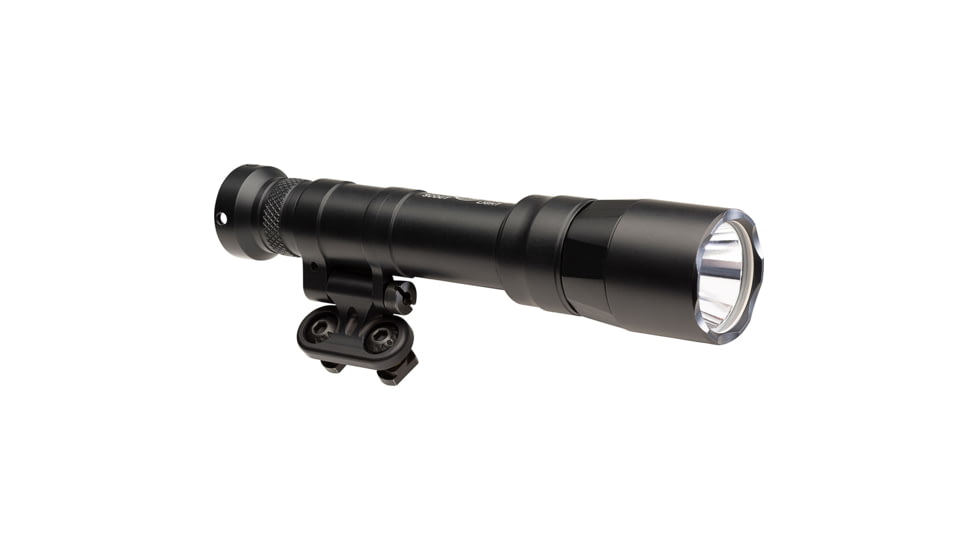 SureFire M640DFT-PRO Turbo Series 18350/123A High Candela 6-Volt Dual Fuel Scout Pro LED Weapon Light, 123A, 550 Lumens, Black, M640DFT-BK-PRO