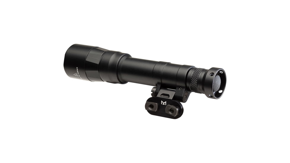 SureFire M640DFT-PRO Turbo Series 18350/123A High Candela 6-Volt Dual Fuel Scout Pro LED Weapon Light, 123A, 550 Lumens, Black, M640DFT-BK-PRO