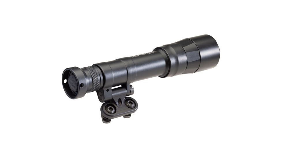SureFire M640DFT-PRO Turbo Series 18350/123A High Candela 6-Volt Dual Fuel Scout Pro LED Weapon Light, 123A, 550 Lumens, Black, M640DFT-BK-PRO