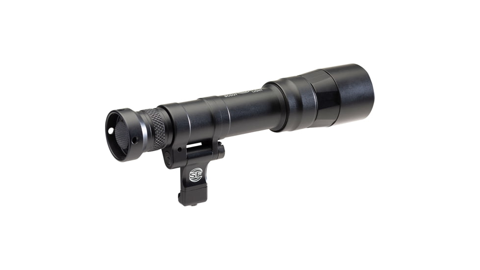 SureFire M640DFT-PRO Turbo Series 18350/123A High Candela 6-Volt Dual Fuel Scout Pro LED Weapon Light, 123A, 550 Lumens, Black, M640DFT-BK-PRO