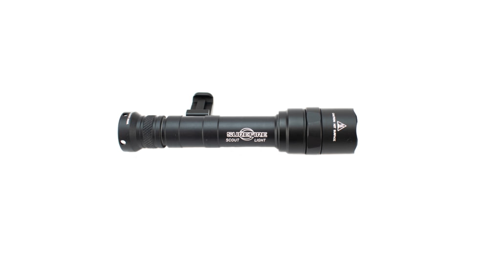SureFire M640U Scout Light Pro 2 x CR123A LED Weapon Light, 1000 Lumens, Swivel, Picatinny, w/ Z68 Click ON/OFF Tailcap, Anodized, Black, M640U-BK-PRO
