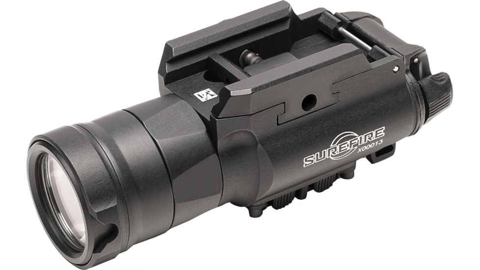 SureFire MasterFire XH30 Ultra-High Dual-Output LED Weapon Light, 123A, White, 1000 Lumens, Black, XH30