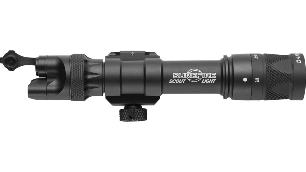 SureFire Scout LED Weapon Light, CR123A, Screw Attachment, White light and infrared, 350 Lumens, Black, M603V-BK