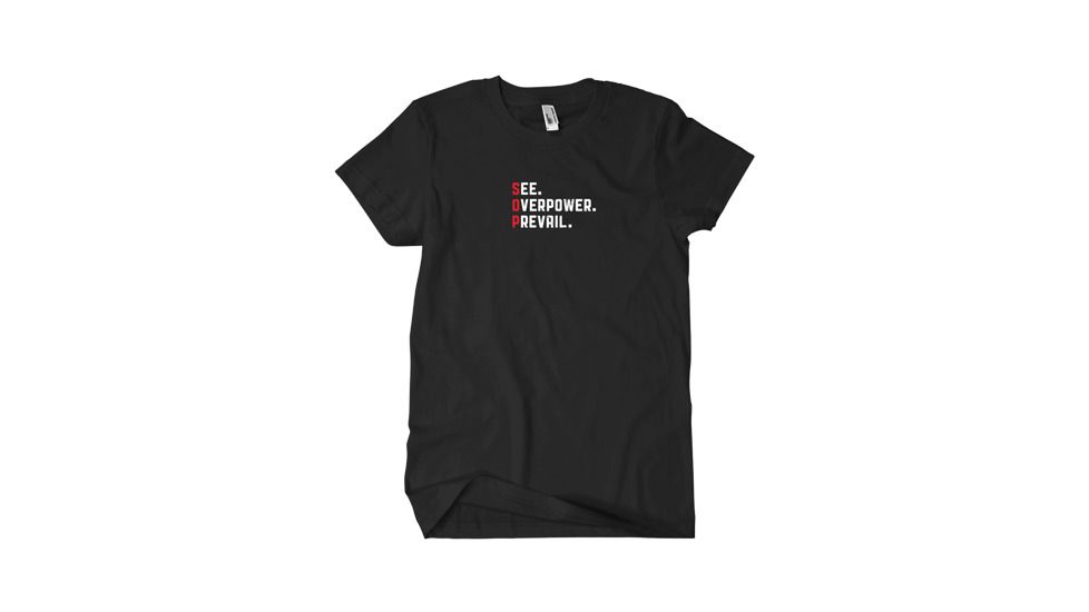 SureFire SOP T-Shirt,Short Sleeve,Black,Small SST-SOP-BK-01