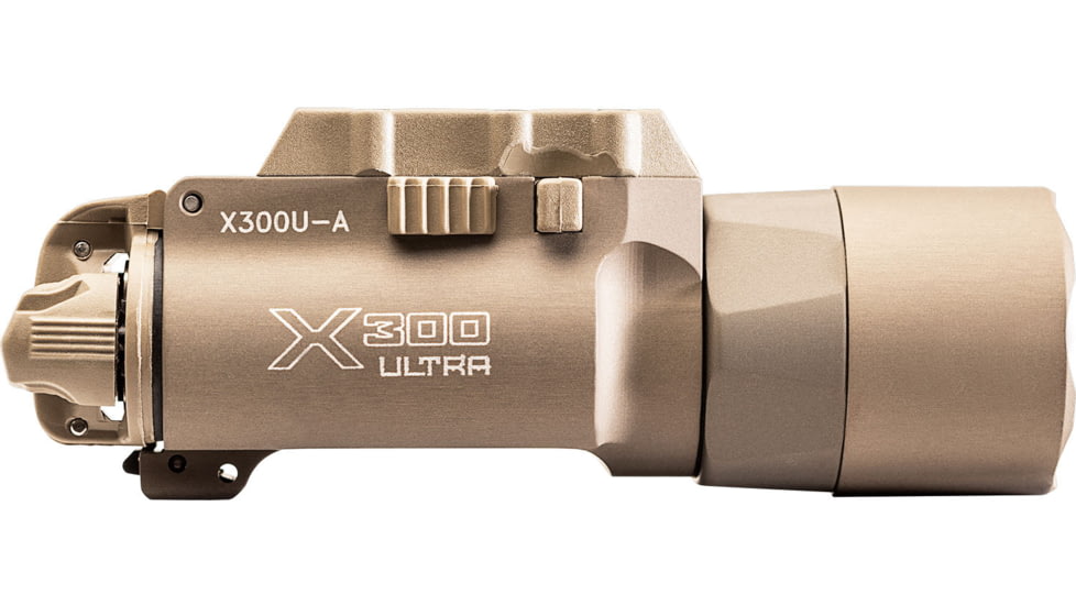 SureFire X300 Ultra LED Weapon Light, Tan, X300U-A-TN