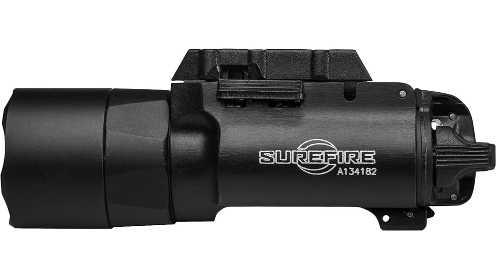 SureFire X300 Ultra LED WeaponLight, 600 Lumens, 1.25 hours Battery Life, for Hand/Long Gun, Black, Stainless, X300U-B-600