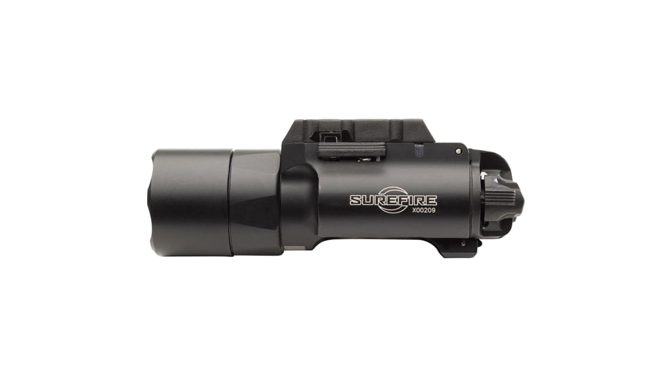 SureFire X300T Turbo Series High-Candela LED Weapon Light, 123A Lithium, White Light, 650 Lumens, Black, X300T-A