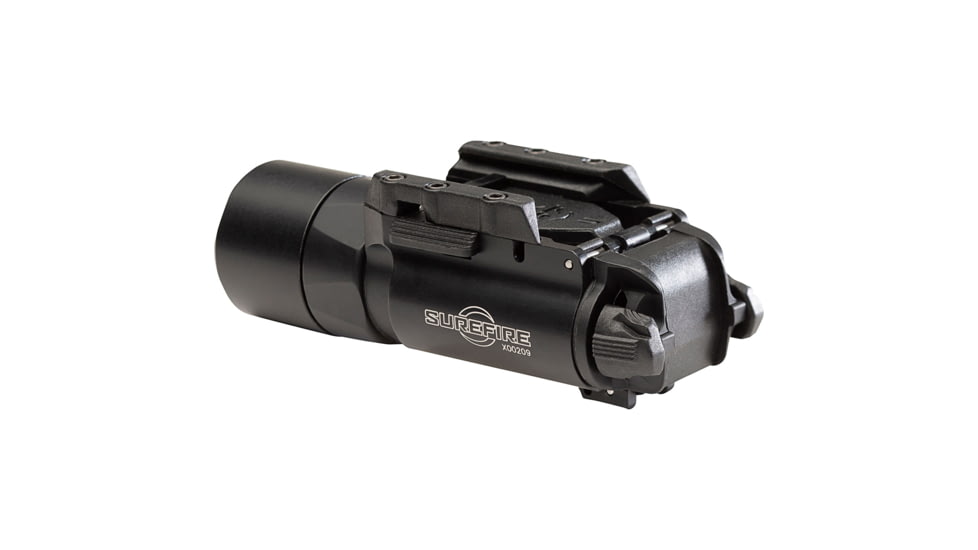 SureFire X300T Turbo Series High-Candela LED Weapon Light, 123A Lithium, White Light, 650 Lumens, Black, X300T-A