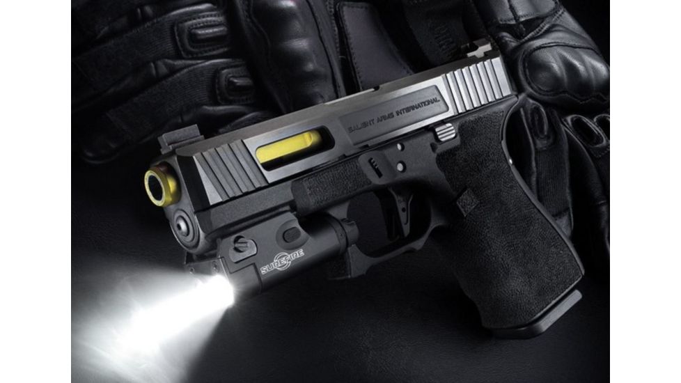 SureFire Xc1 Compact Weapon Light, Aaa, 300 Lumens, Black XC1-A