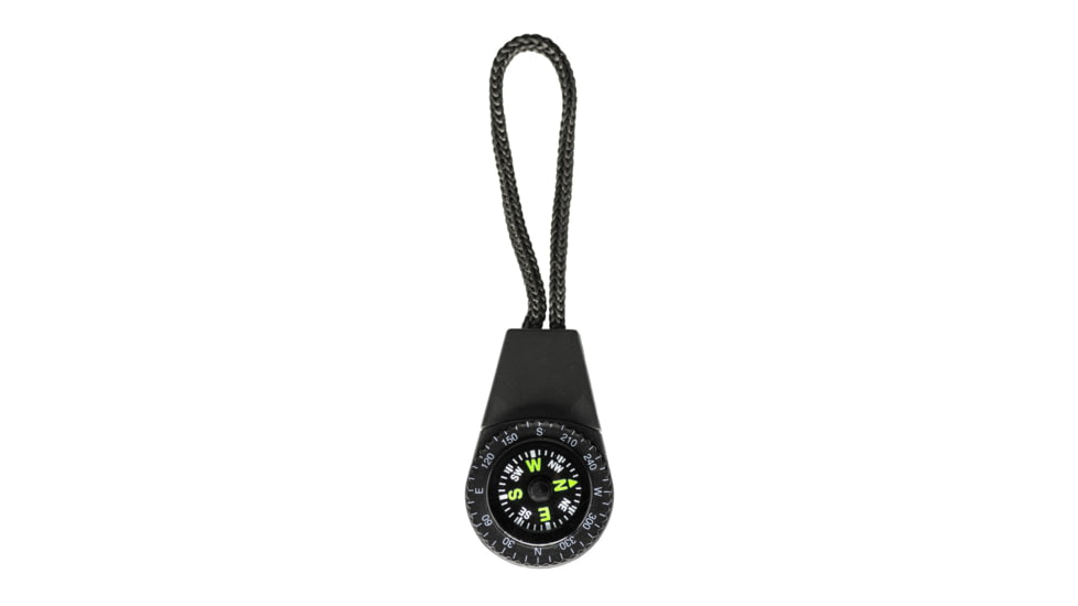 Survive Outdoors Longer Compass Zipper Pull, 2 Pack, 0140-0020