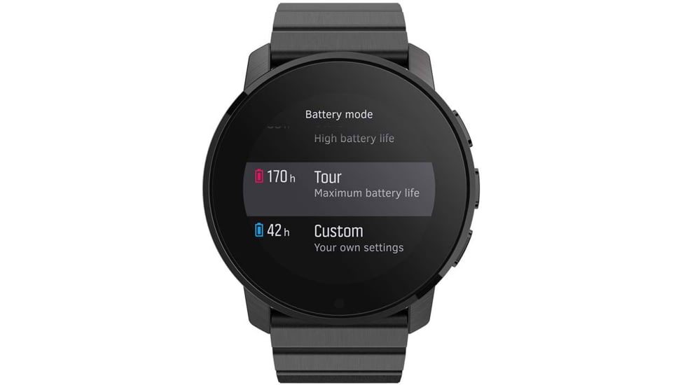 Suunto 10 Peak Watches Full Titanium, Black, One Size, SS050759000