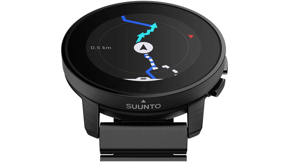 Suunto 10 Peak Watches Full Titanium, Black, One Size, SS050759000