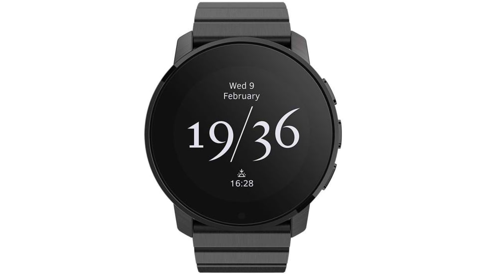 Suunto 10 Peak Watches Full Titanium, Black, One Size, SS050759000