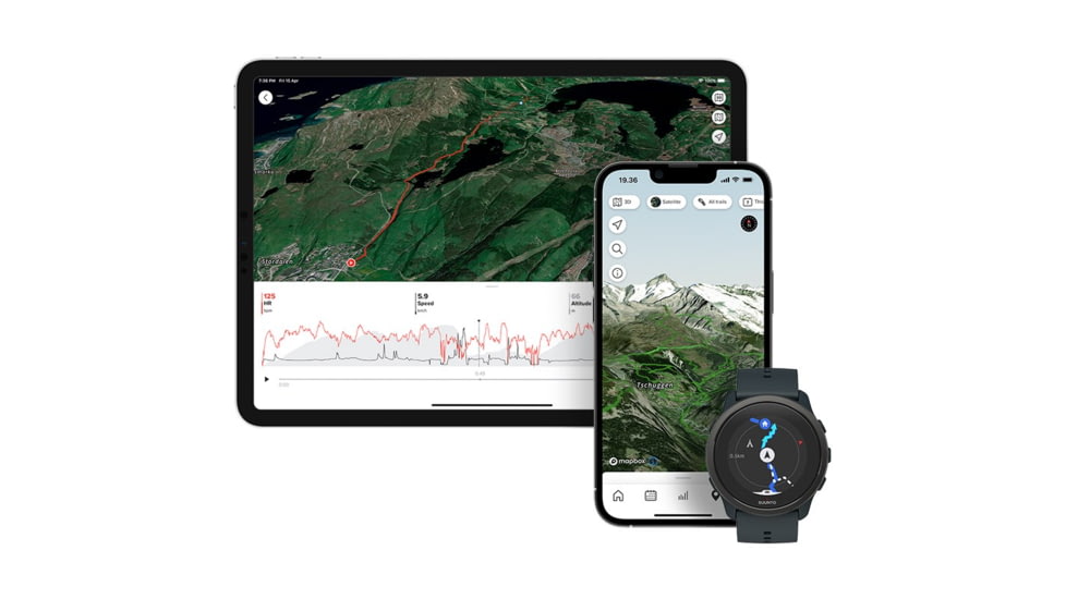 Suunto 5 Peak Watches, Cave Green, SS050730000