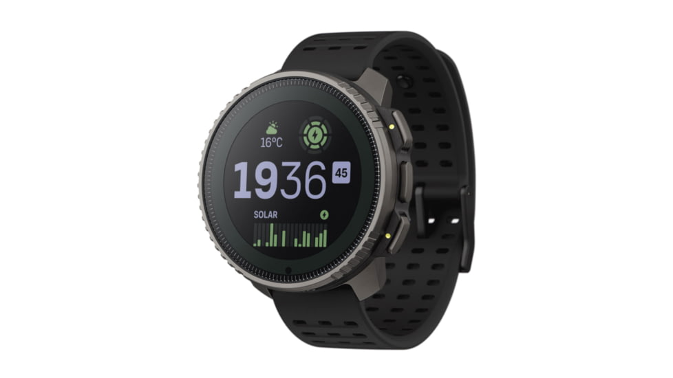 Suunto Vertical Titanium Solar Watch, Black, One Size, SS050858000