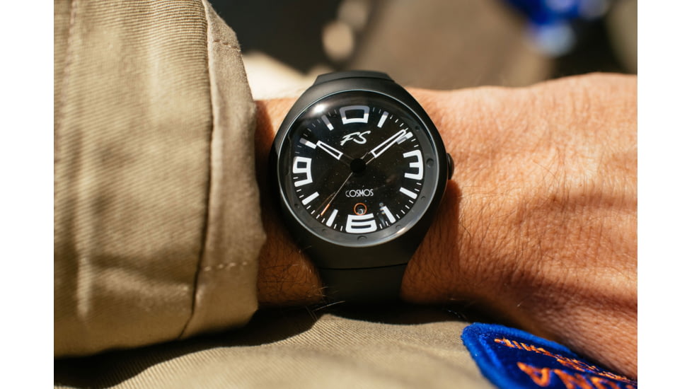 Szanto Icon Frank Stephenson Cosmos Watches, Black Dial, Black Strap, Black, One Size, IC-FS-9001