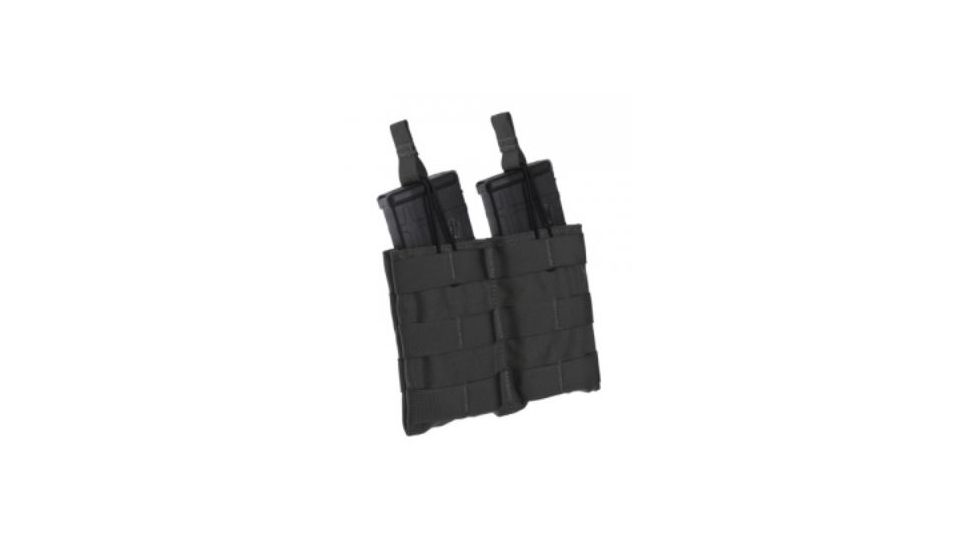 Tac Shield Double Speed Load Rifle Molle Pouch, Black T3507BK