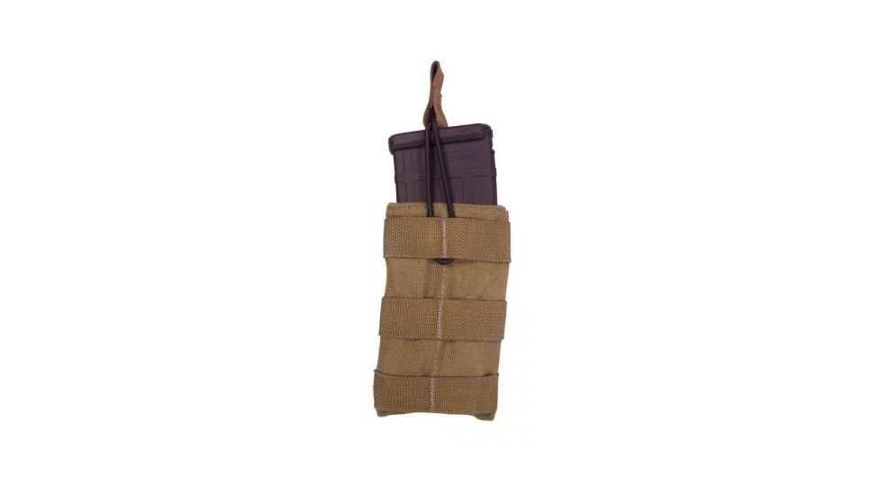 Tac Shield Single Speed Load Rifle Molle Pouch, Coyote T3506CY