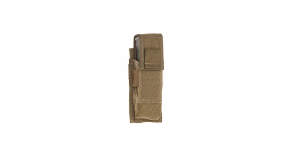 Tac Shield Single Universal Pistol Molle Pouch, Coyote T3601CY