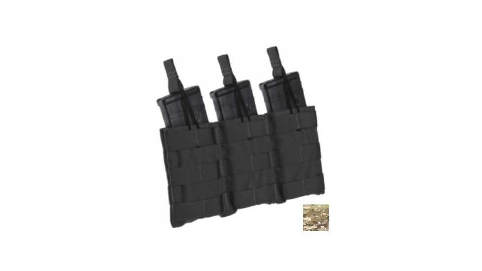 Tac Shield Triple Speed Load Rifle Molle Pouch, Multicam T3508MC
