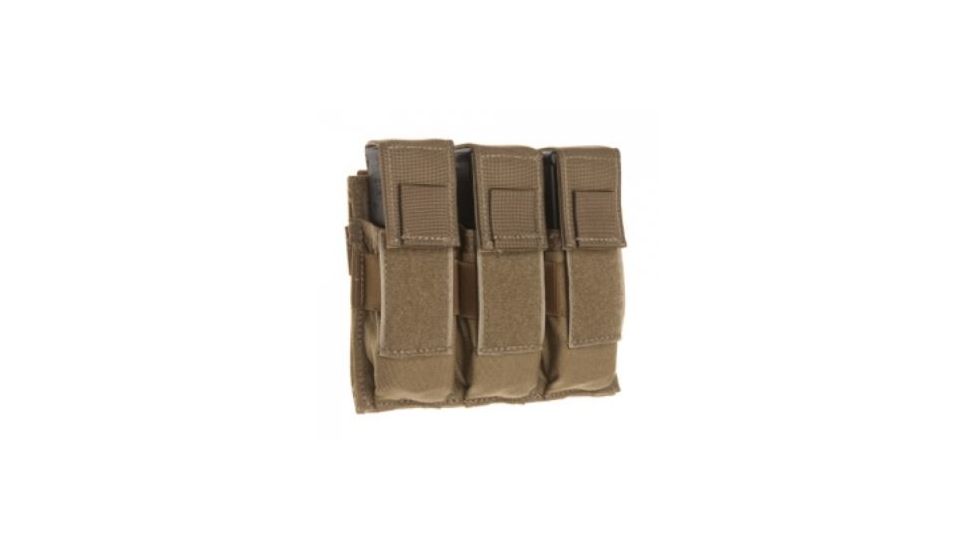 Tac Shield Triple Universal Pistol Molle Pouch, Coyote T3603CY