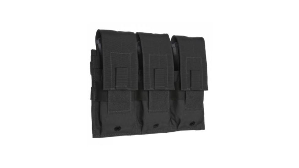 Tac Shield Triple Universal Rifle Molle Pouch, Black T3503BK