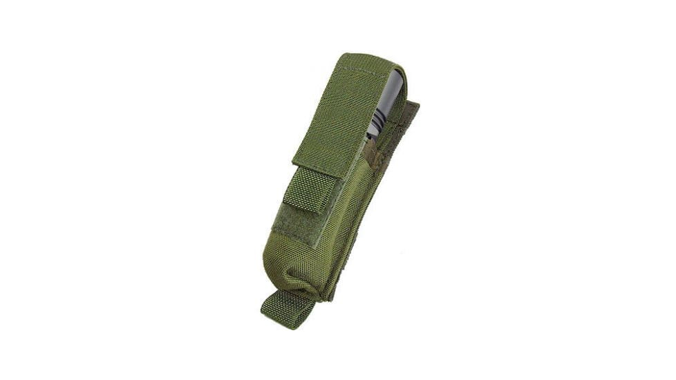 Tactical Assault Gear MOLLE 2 Battery Flashlight Pouch, Army ACU 807878