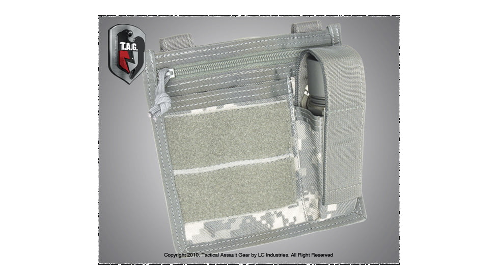 Tactical Assault Gear MOLLE Admin Pouch with Flashlight Pouch Army ACU 811988