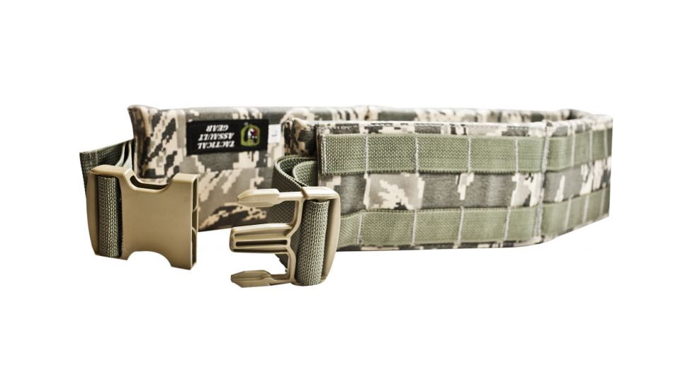 Tactical Assault Gear MOLLE Padded Patrol Belt, Small, 28-32in Waist, ABU 815005