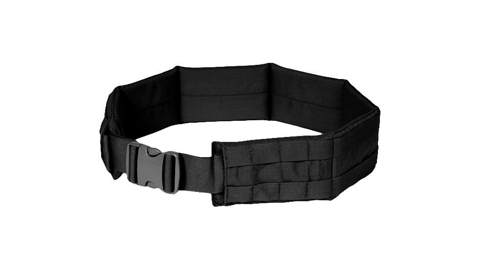 Tactical Assault Gear MOLLE Padded Patrol Belt, Small, 28-32in Waist, Black 812574