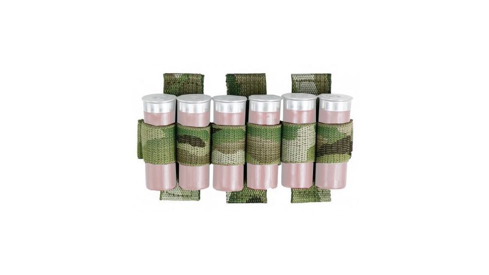 Tactical Assault Gear TAGs MOLLE Shotgun Shell Strip - 6 Round, Multicam 832642