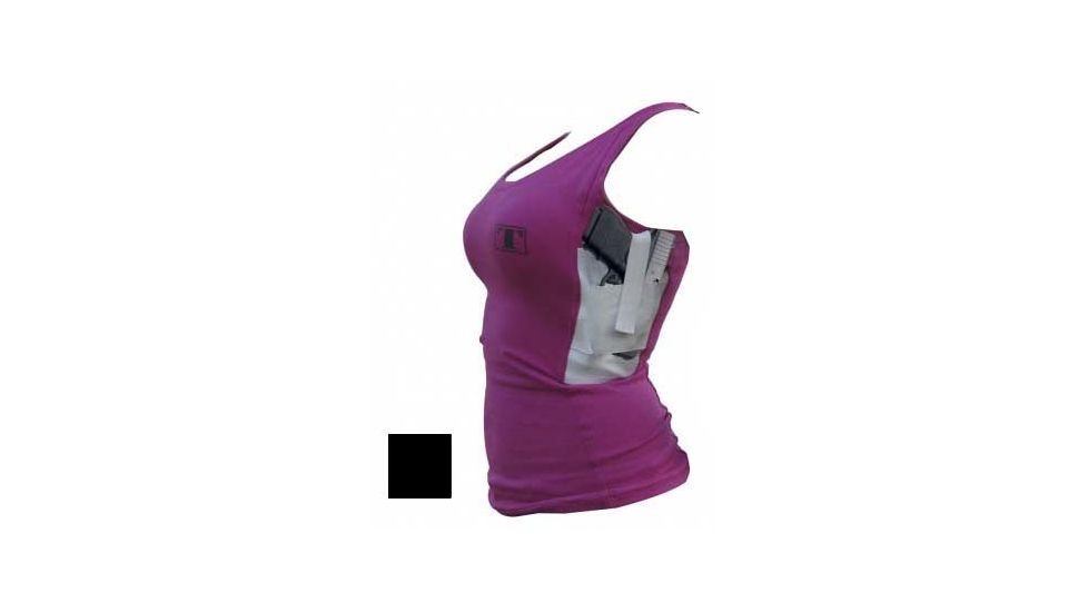 Tagua Gunleather Concealed T-Shirt - Women's, Black, Extra Large, WOTAN-XL-001