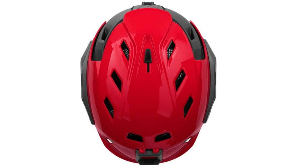 Team Wendy M-216 Backcountry Ski Helmet w/ Princeton Tec Switch Rail Light, Red/Gray, Small/Medium, 83-1RDGY-SR