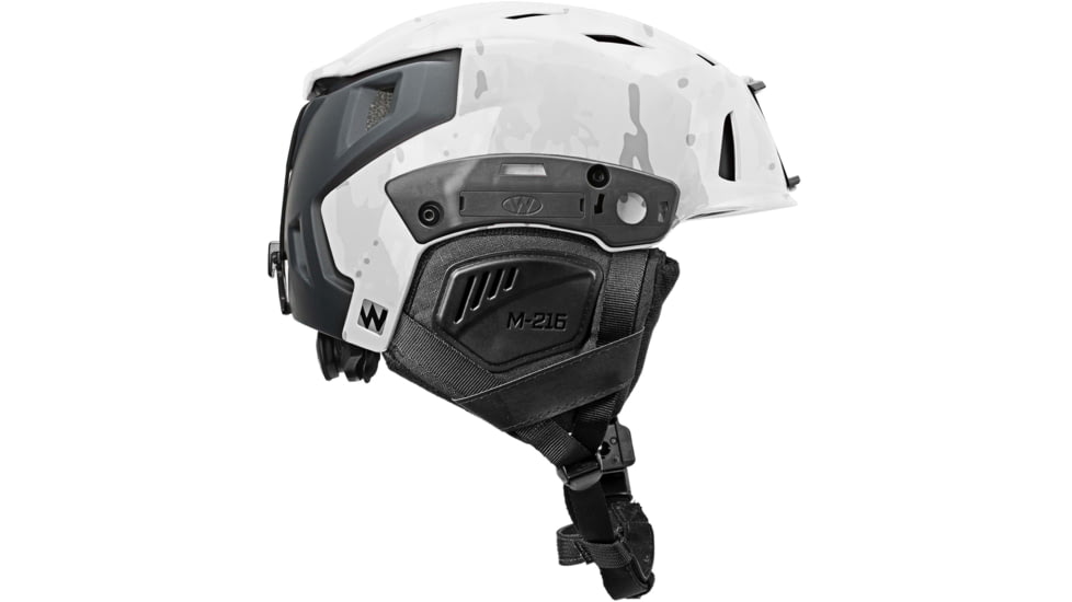 Team Wendy M-216 Tactical Ski Helmet w/Princeton Tec Switch Rail Light, MultiCam Alpine/Gray, Extra Large, 84-3MWGY-SR