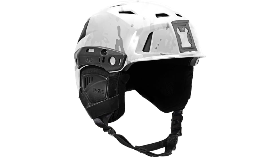 Team Wendy M-216 Tactical Ski Helmet w/Princeton Tec Switch Rail Light, MultiCam Alpine/Gray, Extra Large, 84-3MWGY-SR