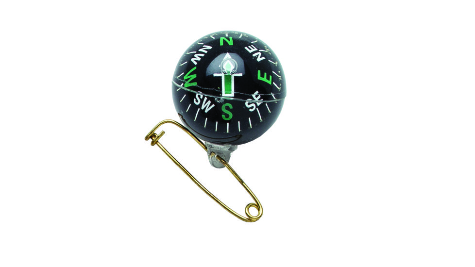 Texsport Pin-On Plastic Compass, 27030
