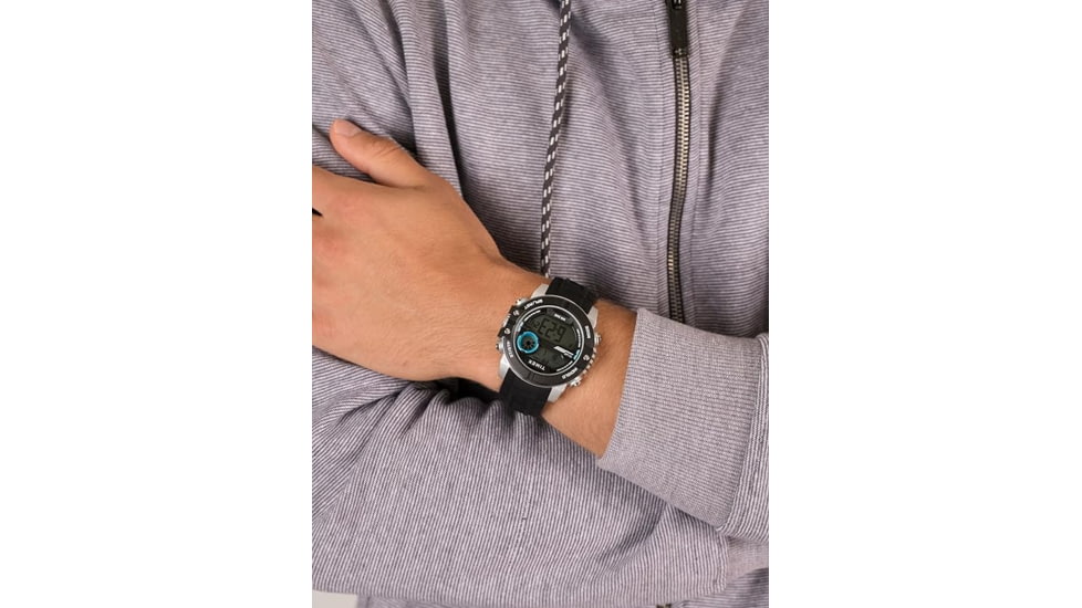 Timex Sport Digital Watch W/ Silicone Strap, TW5M34600
