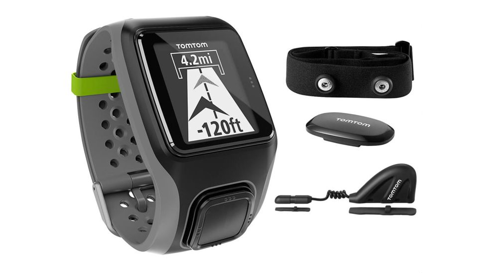 TomTom Multi-Sport Watch with HRM and Cadence/Speed Sensors