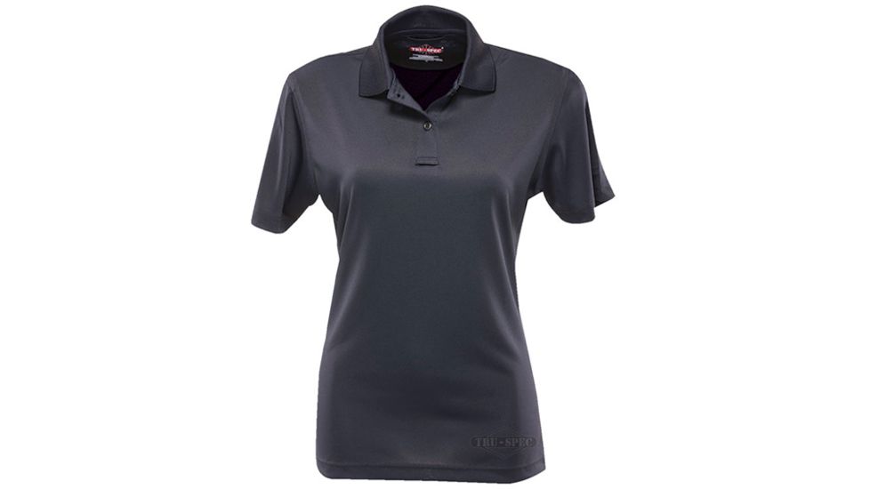 Tru-Spec 24-7 Ladies SL Performance Polo 100% Poly, Charcoal, Small Regular 4514003