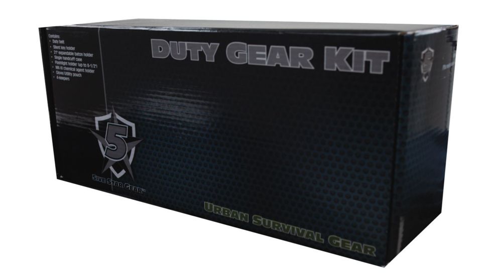 Tru-Spec Truspec - 5s Black Duty Gear Kit-boxed - 4197001